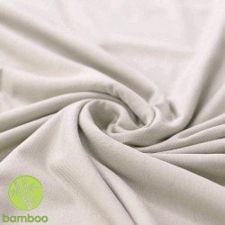 Bamboo Jersey Fabric Light Beige