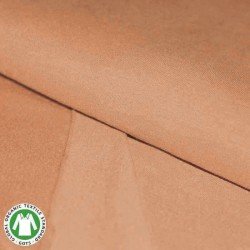 Organic French Terry Stof (Gots) Perzik Organic French Terry Stof (Gots) Perzik