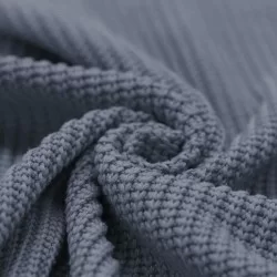 Big Knit Stof Donker Jeans Big Knit Stof Donker Jeans