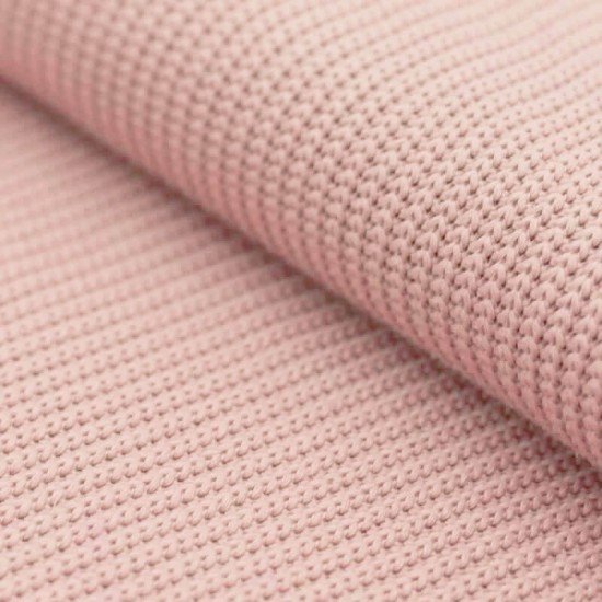 Tessuto Lavorato a Maglia Nude Rosa - (Deco Tessuti)