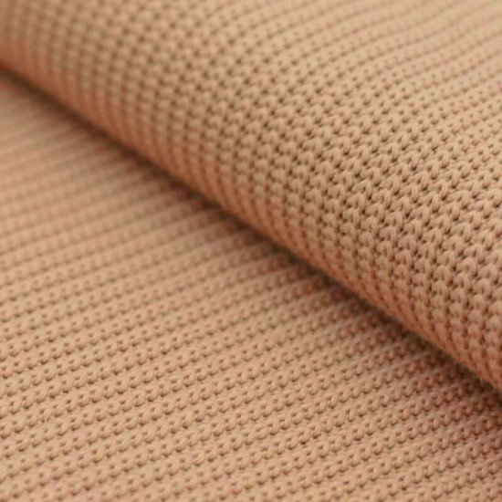 Big Knit Fabric Peach