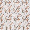 Double Gauze Fabric Digital Print - Swallow Kiss Ecru