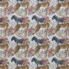 Jersey Cotton Fabric Digital Print - Cheetah And Zebra