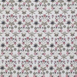 Jersey Cotton Fabric Digital Print - Retro Vibes Beige