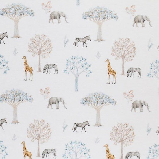 Jersey Di Cotone Stampa Digitale - Mini Safari Jersey Di Cotone Stampa Digitale - Mini Safari - (Jersey Di Cotone Digitale Stampata)
