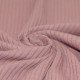 Wide Drop Needle Rib Fabric Old Pink