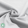 Økologisk Bomuldsjersey Stof (Gots) Lysegrå