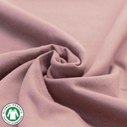 Organic Cotton Jersey Fabric (Gots) Old Pink