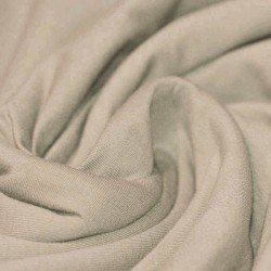 Cotton Jersey Knit Fabric Dark Beige   