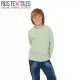 Tissu Coton Jersey Vert Vintage - (Tissu Jersey Coton)