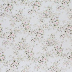 Cotton Poplin Digital Print - Rose Bouquets