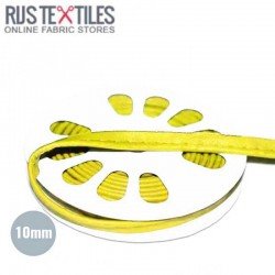 Piping Tape Imitation Leather Yellow 10mm