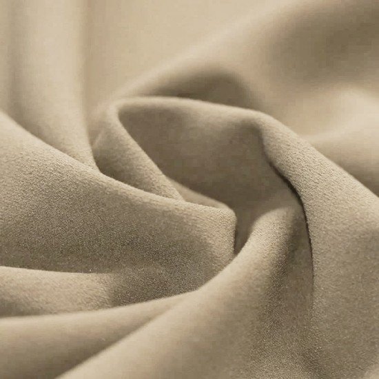 Tessuto Scuba Crepe Jersey Beige Scuro - (Jersey Tessuti)