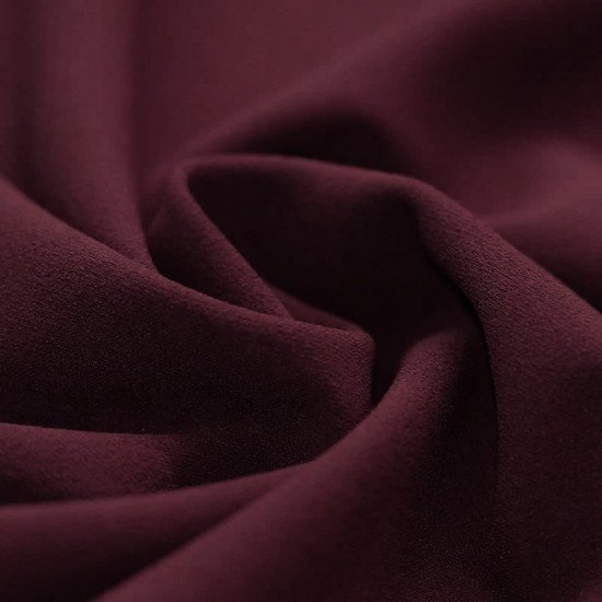 Tessuto Scuba Crepe Jersey Melanzana - (Jersey Tessuti)