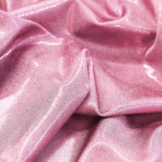 Hologram Lycra Fabric Mystic Light Pink - (Hologram Fabric)
