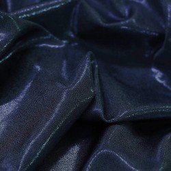 Hologram Lycra Fabric Mystic Navy