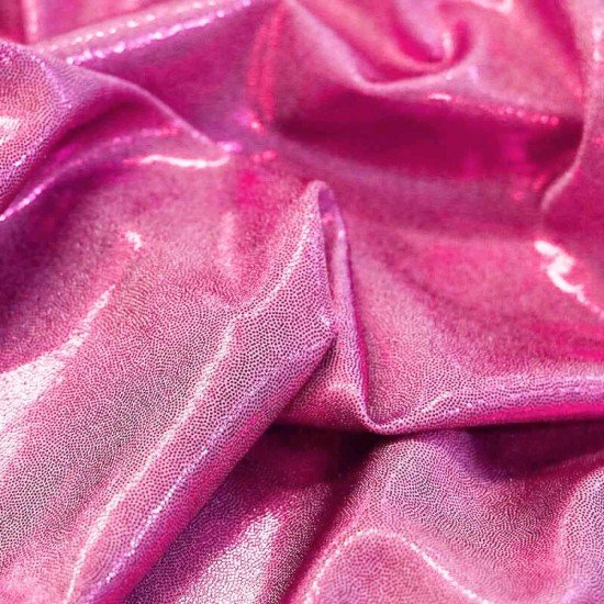 Hologramm Lycra Stoff Mystic Rosa - (Hologramm Stoffe)