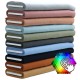 Tissu Jersey Pointoille (Mini)  10 Couleurs 6 Mètre Paquet 
