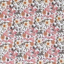 Jersey Cotton Fabric Digital Print - Hibiscus Flower