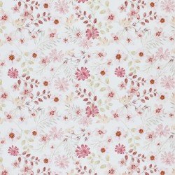 Jersey Cotton Fabric Digital Print - Pastel Flower