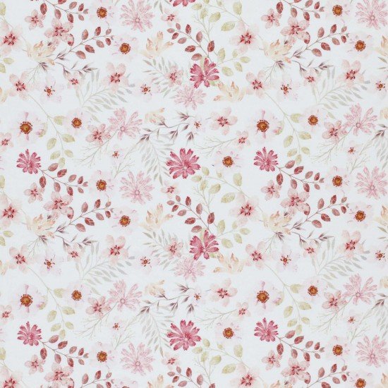Bomuldjersey Digital Print - Pastel Blomst Bomuldjersey Digital Print - Pastel Blomst - (Bomuldjersey Digitaltryk)