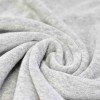 Stretch Toweling Fabric Light Grey Melange