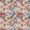 Double Gauze Fabric Digital Print - English Garden Ecru