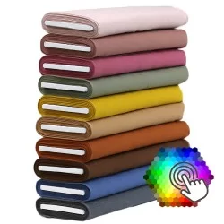 Rib Jersey Stof 10 Kleuren 6 Meter Pakket