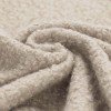 Boucle Fabric Curly Light Beige