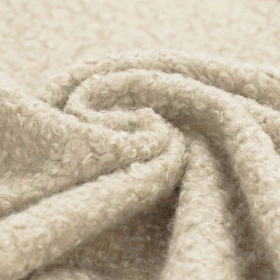 Tessuto Bouclé Pesante Naturel - (Tessuto Bouclé)