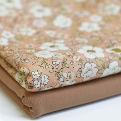 Jersey Katoen Digitale Print - Zomerbries Perzik Jersey Katoen Digitale Print - Zomerbries Perzik