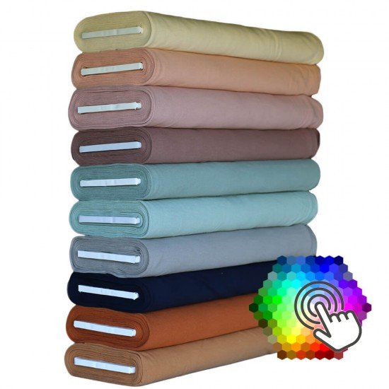 Tessuto A Maglia Per Bambini Di Cotone 6 Metri Pacchetto Tessuto A Maglia Per Bambini Di Cotone 10 Colori 6 Metri Pacchetto