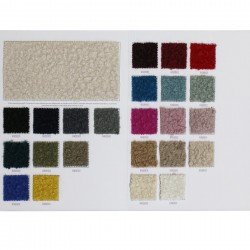 Boucle Fabric Curly Sample Card