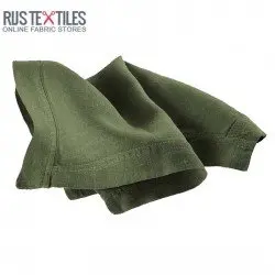 Tissu Lin Armée Verte Tissu Lin Armée Verte