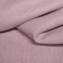Linen Fabric Old Pink