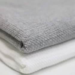 Mini Kabel Motiver Jerseystof Naturel Beige Mini Kabel Motiver Jerseystof Naturel Beige
