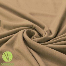 Bamboo Jersey Fabric Cacao