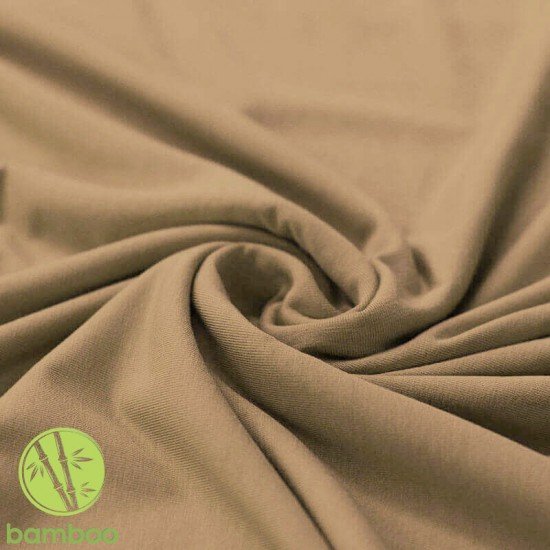 Tessuto Jersey Di Bambù Cacao - (Jersey Tessuti)