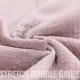 Tissu Double Gaze Stretch Vieux Rose - (Tissus Deco)