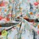 Digital Print Bamboo Jersey - Trees Painting Digital Print Bamboo Jersey - Trees Painting