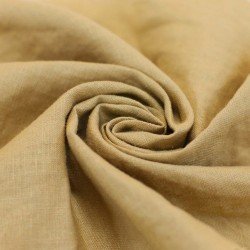 Fine Linen Fabric Camel