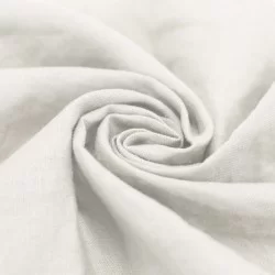 Tissu De Lin Fin Écru