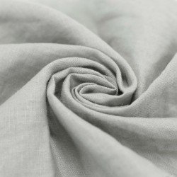 Fine Linen Fabric Light Grey