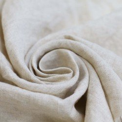 Fine Linen Fabric Natural Melange