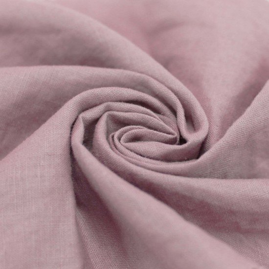 Fine Linen Fabric Old Pink - (Deco Fabrics)