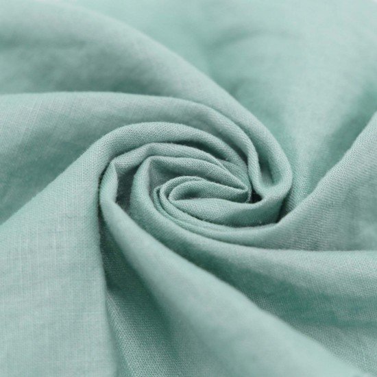 Fine Linen Fabric Sea Green - (Deco Fabrics)