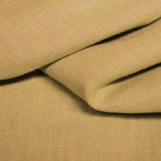 Linen Fabric Camel - (Linen Fabric Washed)