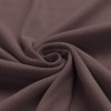 Rib Knit Jersey Fabric Dark Mauve