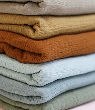 Stretch Double Gauze Fabric