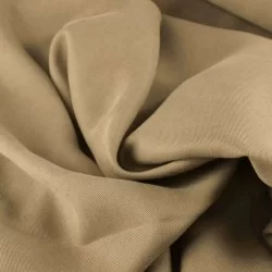 Tencel Twill Stof Cacao